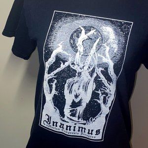 Inanimus The Death of Empathy Black Metal T-Shirt by Micah Ulrich